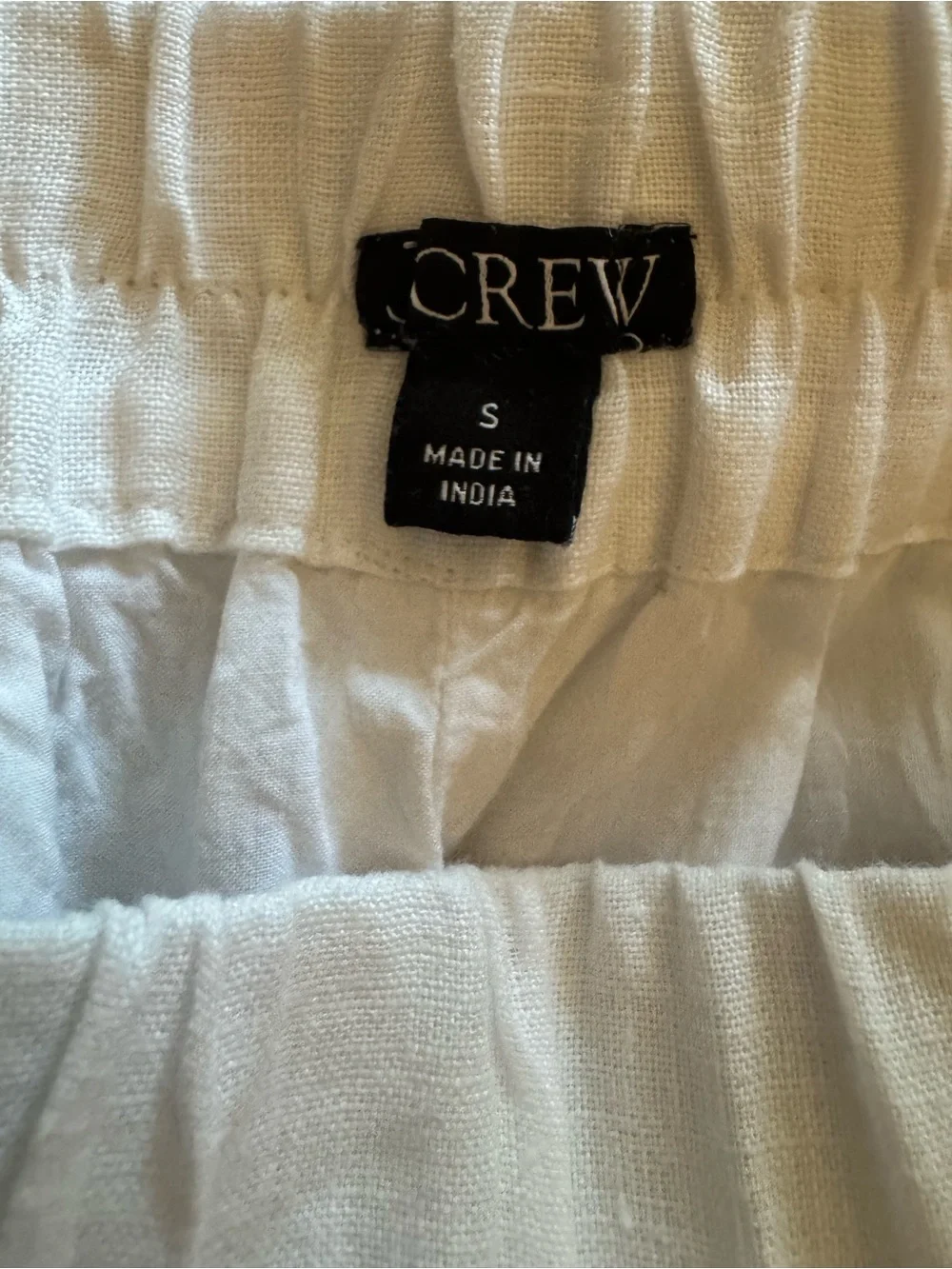 NLA Never Worn J. Crew 100% Linen Shorts with 6 inch inseam